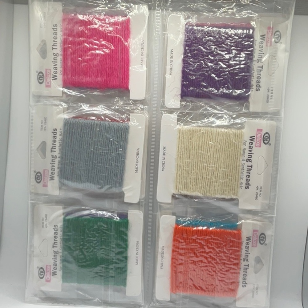 Deluxe weaving, thread NWT